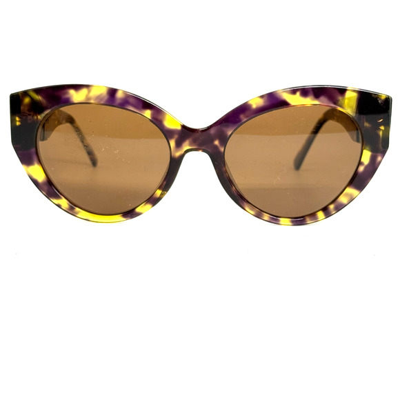 Longchamp LO722S 504 Sunglasses Women's Tokyo Purple Havana/Brown Gradient 19386 - Picture 1 of 7